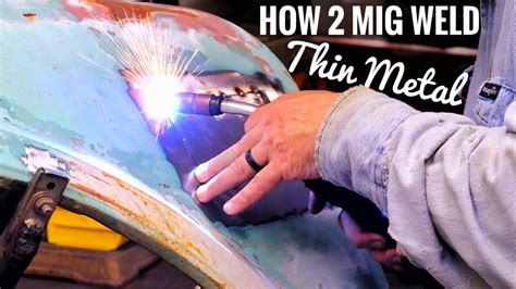 mig welding thin sheet metal